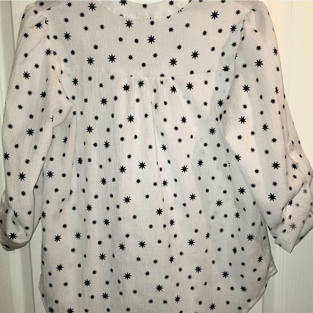 CAMISOLE TOP WHITE/BLACK TOP - Picture 7 of 15